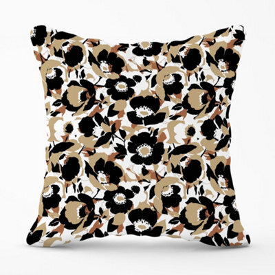 Warren Reed Designer Modern Flower Pattern Cushions 60Cm X 60Cm - image 1