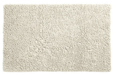 Croydex Cream Cotton Non Slip Bath Mat - image 1