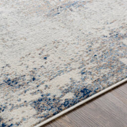 Livabliss Roma-Abstract Grey Beige Blue Modern Marble Living Dining Bedroom Rug 120 X 170 Cm Easy Care, Non Shedding - thumbnail 3