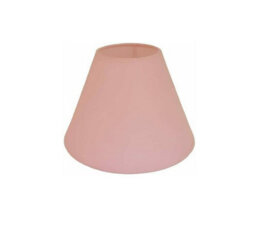 "12"" Luxury Cotton Textured Fabric Coolie Light Shade Purpose Table Floor Ceiling Practical & Eye Caring Lampshade Rose"