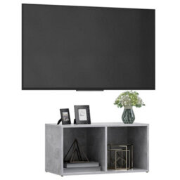 Berkfield Classic Tv Cabinet Concrete Grey 72X35X36.5 Cm Engineered Wood - thumbnail 3