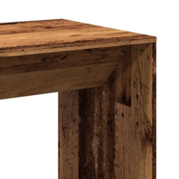 Berkfield Bar Table Old Wood 51X50X103.5 Cm Engineered Wood - thumbnail 7