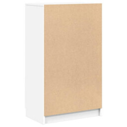 Berkfield Sturdy Shoe Cabinet White 59X35X100 Cm Engineered Wood - thumbnail 6
