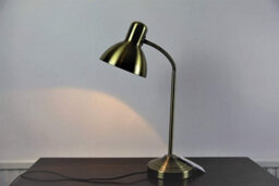Belaa England Desk Lamp Office Table Lamp Reading Lamp Metal Antique Look Brass Color Elegant Lamp - thumbnail 6