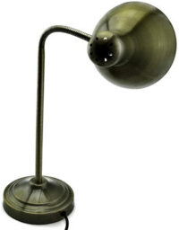 Belaa England Desk Lamp Office Table Lamp Reading Lamp Metal Antique Look Brass Color Elegant Lamp - thumbnail 4