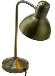 Belaa England Desk Lamp Office Table Lamp Reading Lamp Metal Antique Look Brass Color Elegant Lamp - thumbnail 3