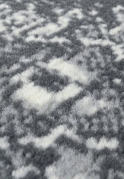 Melrose Colorama Traditional Charcoal X-Large Indoor Area Rug 200/290Cm - thumbnail 3