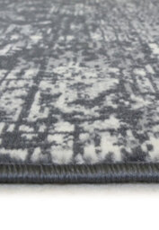 Melrose Colorama Traditional Charcoal X-Large Indoor Area Rug 200/290Cm - thumbnail 4