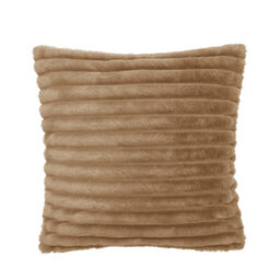 Catherine Lansfield Cosy Ribbed Faux Fur Soft Touch 45X45Cm Cushion Natural - thumbnail 5