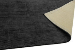 Charcoal Plain Handmade Modern Shaggy Easy To Clean Rug For Dining Room-120Cm X 170Cm - thumbnail 5