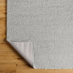 Livabliss Moda Shaggy-Solid Color Light Grey Plush Soft Pile Living Bedroom Rug 200 X 275 Cm Easy Care, Non Shedding - thumbnail 4