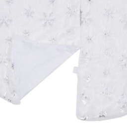 Walplus Luxury Christmas Tree Skirt White 90 Cm Faux - thumbnail 4