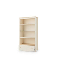 Arte Mia Mi-02 Bookcase 85Cm - Beige - 3 Shelves With Drawer Storage - thumbnail 2