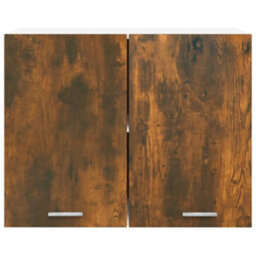 Vidaxl Hanging Cabinet Smoked Oak 80X31X60 Cm Engineered Wood - thumbnail 5
