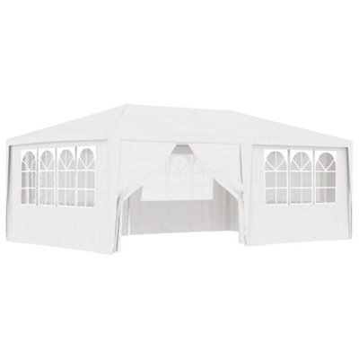 Walplus Professional Party Tent Garden Gazebo Canopy With Side Walls 4X6 M White - image 1