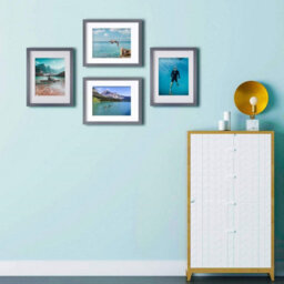 Grey Picture Frame Photo Frame Perspex Sheet For Wall Or Table, Landscape Portrait Orientation A5 (14.8 X 21 Cm) - thumbnail 8
