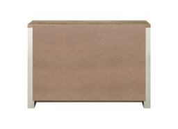 Birlea Highgate 3 Door 2 Drawer Sideboard Cream & Oak - thumbnail 7