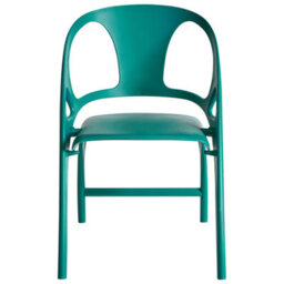 Beliani Set Of 4 Garden Chairs Nemi Folding Teal - thumbnail 5