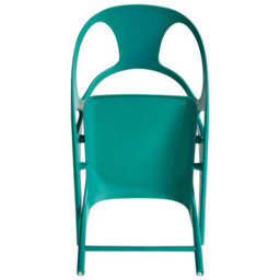 Beliani Set Of 4 Garden Chairs Nemi Folding Teal - thumbnail 7