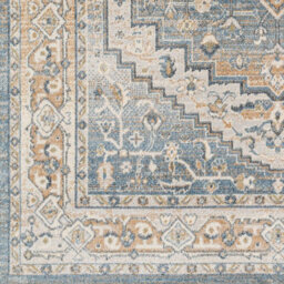 Livabliss Lillian-Washable Blue Brown Traditional Vintage Boho Living Dining Rug 80 X 220 Cm Easy Care, Non Shedding - thumbnail 7