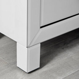 Furniturebox Uk Lexi White Mirrored Bedside Table Side Table Bedroom Cabinet Modern 3 Drawer Reflective Bedroom Furniture - thumbnail 3