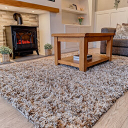 Loomed Kukoon Kinsale Brown Shaggy Soft Area Rug Living Room - 230 X 160Cm - thumbnail 2