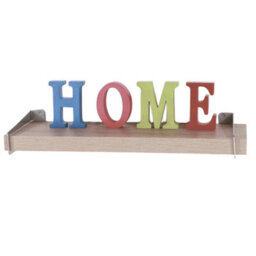 Core Products Chunky Light Oak Effect Wall Shelf - Slide-On Brackets, Sturdy Storage, W80Cm X L19.5Cm X H3.8Cm - thumbnail 5