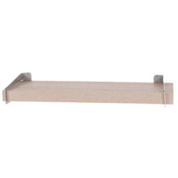 Core Products Chunky Light Oak Effect Wall Shelf - Slide-On Brackets, Sturdy Storage, W80Cm X L19.5Cm X H3.8Cm - thumbnail 6