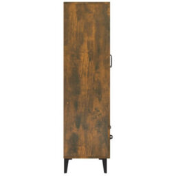 Vidaxl Highboard Smoked Oak 70X31X115 Cm Engineered Wood - thumbnail 7