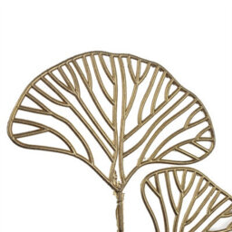 Leaf Pack Of 6 X 65Cm Golden Leaves Flower Arrangement Decoration - thumbnail 2