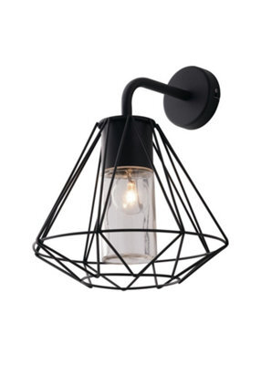 Luminosa Lighting Luminosa Mandala Outdoor Wall Light Black, Ip44 36X29.5Cm - image 1