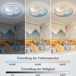 50Cm Led Kids Ceiling Light Dimmable Bedroom Kindergarten Ceiling Lamp - thumbnail 3