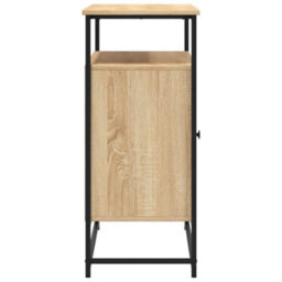 Berkfield Sideboard Sonoma Oak 100X35X80 Cm Engineered Wood - thumbnail 7