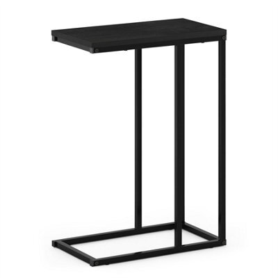 Walplus Modern Living Room End Table In French Oak Grey Wood Effect - image 1