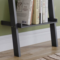 Lassic Vida Designs York Black 4 Tier Ladder Bookcase Freestanding Open Shelf (H)1540mm (W)560mm (D)290mm - thumbnail 6