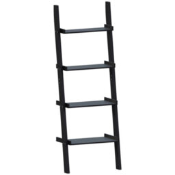 Lassic Vida Designs York Black 4 Tier Ladder Bookcase Freestanding Open Shelf (H)1540mm (W)560mm (D)290mm - thumbnail 7