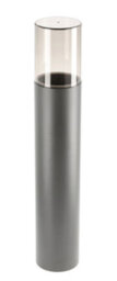CGC Lighting Cgc Dark Grey Anthracite Outdoor 0.5M Post Bollard Light Smoked Diffuser Modern Garden Patio Outside Driveway Path Terrace E27 - thumbnail 4