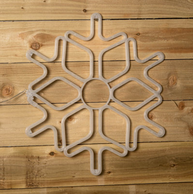 Samuel Alexander 57Cm Rgb Digital Light Up Christmas Snowflake With Remote Control & Timer Function - image 1