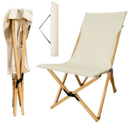 Crystals Folding Camping Chair, Portable Butterfly Canvas Chair For Adults Up To 150Kg - thumbnail 1