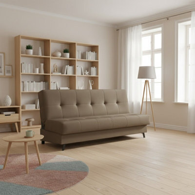 Enduro Xiii Modern Upholstered Living Room Sofa Comfortable Stylish Seating For Relaxing Various Colours Beige - image 1