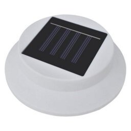 Outdoor Solar Fence Lamps 12 Pcs Led White - thumbnail 5