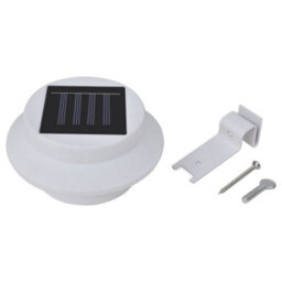 Outdoor Solar Fence Lamps 12 Pcs Led White - thumbnail 4