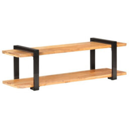Berkfield Tv Cabinet 130X40X40 Cm Solid Acacia Wood - thumbnail 8