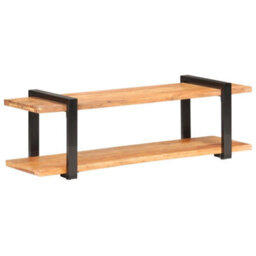Berkfield Tv Cabinet 130X40X40 Cm Solid Acacia Wood - thumbnail 7
