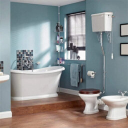 4 Tier Telescopic Bathroom Wall Corner Shelf Rack Shower Caddy -Stainless Steel - thumbnail 5
