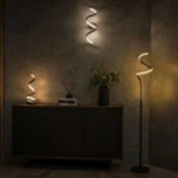 Luminosa Lighting Luminosa Amanda Led Integrated Floor Lamp Grey 4500K - thumbnail 4