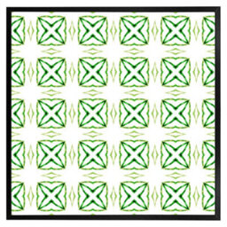 "Andrew Lee Green Extraordinary Boho Chic Summer Design (Picutre Frame) / 12X12"" / Oak" - thumbnail 6