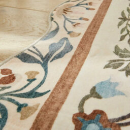 Concept Looms Liberty Cream Multi Washable Rug - 200X300Cm, Machine Woven, Polyester, Soft Velvet Feel, Durable & Stylish - thumbnail 6
