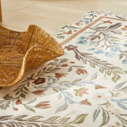 Concept Looms Liberty Cream Multi Washable Rug - 200X300Cm, Machine Woven, Polyester, Soft Velvet Feel, Durable & Stylish - thumbnail 7