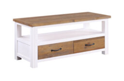 Baumhaus Splash Of White - Widescreen Television Cabinet - thumbnail 4